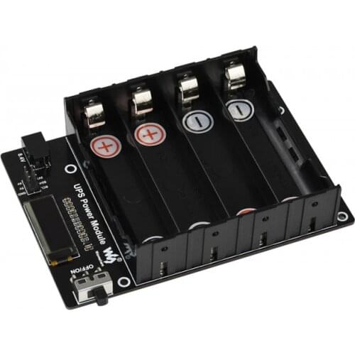 Uninterruptible Power Supply UPS Module for NvidIa Jetson Nano, I2C Control Bus Stable 5V Power Output