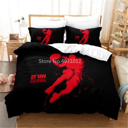 3D Basketball Bedding Set Duvet Cover with Pillowcase Popular Style 3 PCS Suit for Teenager Boys Birthday Gifts( No sheet)