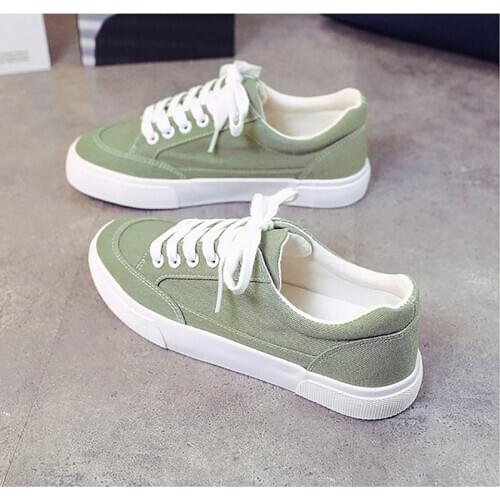 2021 spring and autumn new trend fashion all-match casual shoes light and comfortable non-slip canvas soft sole sneakers