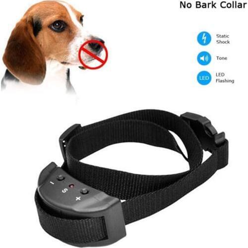 New Pet Dog Anti Bark No Barking Remote Electric Shock Vibration Remote Pet Dog Puppy Training Collar Tool Pet Supplies Hot Sale