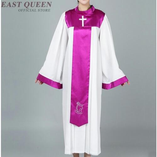 Clergy robes adult priest costume dress choir church dresses Christian clothing DD1274