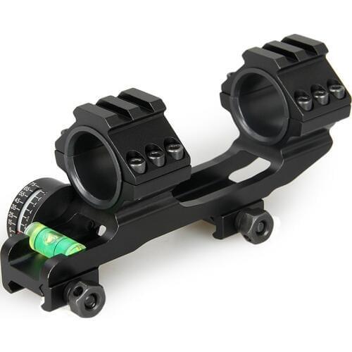 PPT Tactical 25.4-30mm double ring scope mount with bubble level for rifle scope GZ24-0185