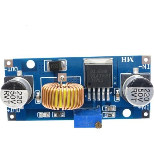 5A DC-DC Adjustable Buck Converter 4~38v to 1.25-36v Step Down Power Supply High Efficiency Voltage Regulator Module