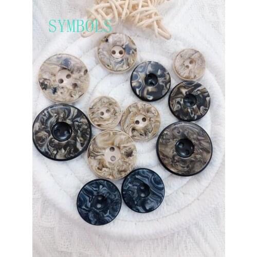 10pcs/lot Resin Button for Manualidades craft supplies Sewing for Diy Needlework for Women Clothing Decorative