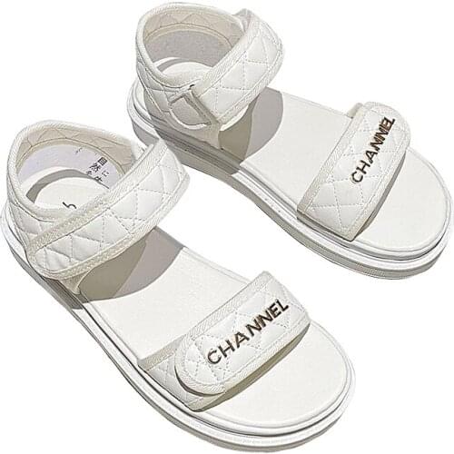 Sandals Shoes Sandals For Women Womens Sandals 2021 Velcro Strappy Summer Shoes Flat Casual Sandals Flip Flop Slippers Velcro