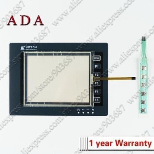 Touch Screen Panel Glass Digitizer for HITECH PWS6600S-S PWS6600S-P PWS6600S-N Touchscreen + Overlay + Membrane Keypad Button