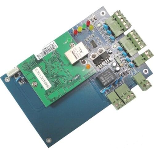 Web base software Networking TCP/IP single door ethernet wiegand RFID Access Control Board for automatic gate system
