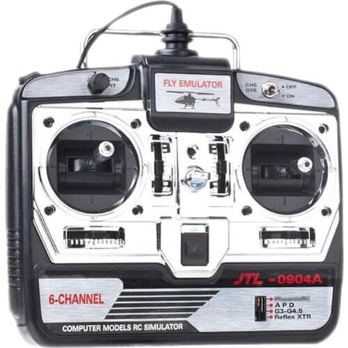 U7EE RC Toy Accessories 6CH Phoenix 5.0 G7.0 RF7 JTL-0904A RC Flight Simulator for Kids RC Real Flight Drones