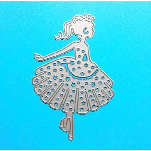 YLCD600 Little Princess Metal Cutting Dies For Scrapbooking Stencils DIY Album Cards Decoration Embossing Folder Die Cutter Mold