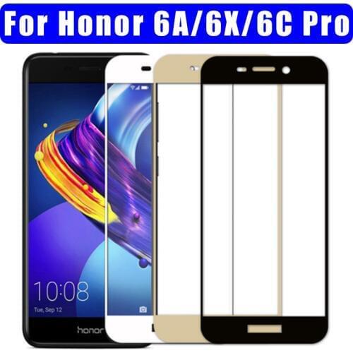 Honor 6c Pro Glass Protective 6 c a for huawei honor 6a x 6x c6 a6 x6 Tempered Glas Screen Protector honor6c 6cpro honor6a film