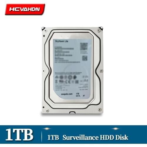 HCVAHDN 1TB Surveillance Internal Hard Drive Disk 3.5" 64M Cache SATA III 6Gb/s 1T 1000GB HDD HD Harddisk for CCTV DVR NVR