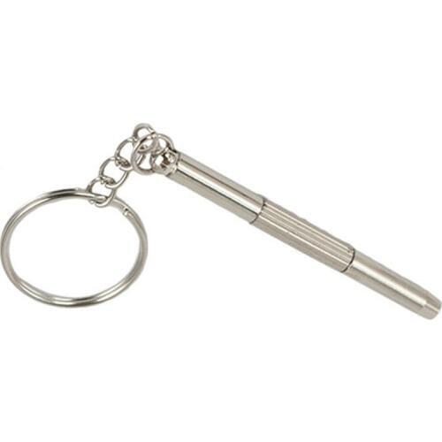 1 PC Car Screwdriver Keychain Mini Repair Tool Key Ring For Motorcycle Auto BMW Mercedes Toyota Opel Accessories