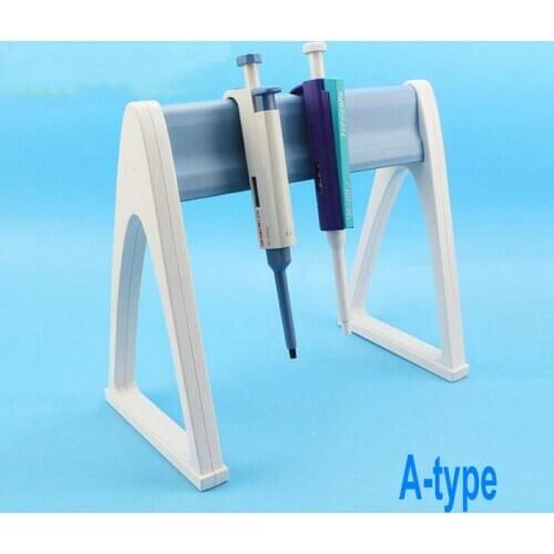 1pcs Plastic A-type, Z-type, Rotating-type Pipette rack HIPS material pipette stander pipetting device bracket in common use