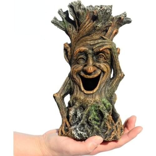 Aquarium decor fish tank decoration aquarium accessories fish aquarium Big tree people withered wood trunk resin crafts
