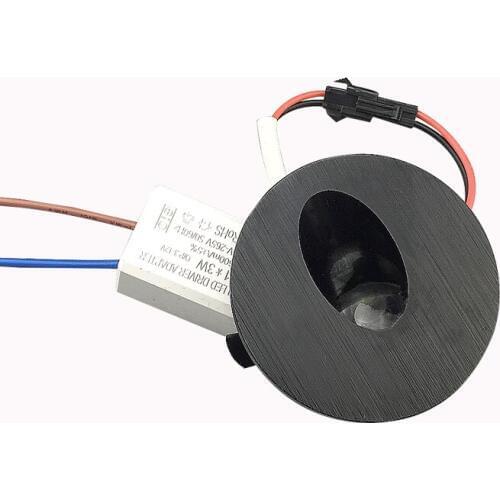 Aluminum Modern Brief 1W3W LED Stair Light Recessed Wall Corner Spotlight Background Light Step Aisle Lamp AC85-265V