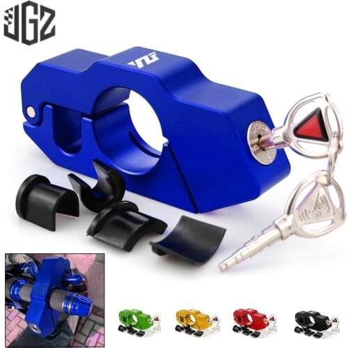 Motorcycle CNC Aluminum Handlebar Grip Lock Safety Handset Brake Lever Locks For Yamaha YZF R1 R3 R15 V3 R25 R125 R6 Accessories