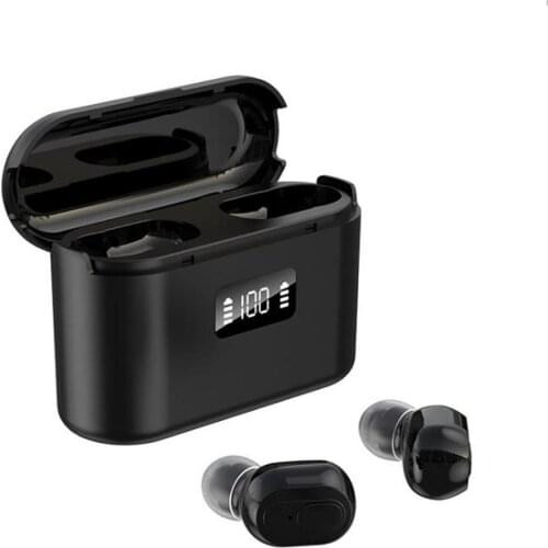 J22 Digital Display Wireless Stereo Headset Call Function NFC Function Voice Control Portable Headset