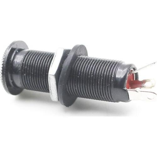 Cylinder Clip End Pin Mono Panel Output Jack Socket for Electric Guitar High Quality Guitar Accessories Electric Guitar New