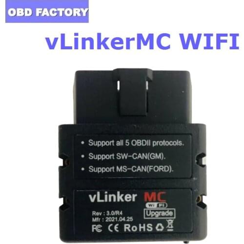 OBD2 Scanner 4.0/WIFI Vgate vlinker MC iCar Pro Bluetooth OBDII Diagnostic Tool icar2 ELM327 Auto Code Reader For Android/IOS