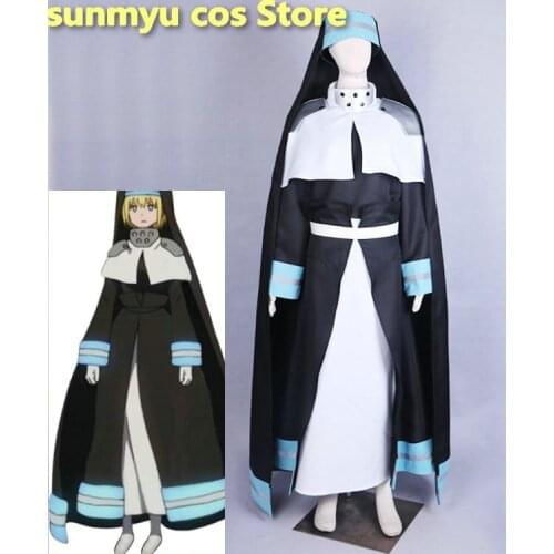 Enn Enn No Shouboutai Fire Force Alice Cosplay Costume Custom Size Halloween