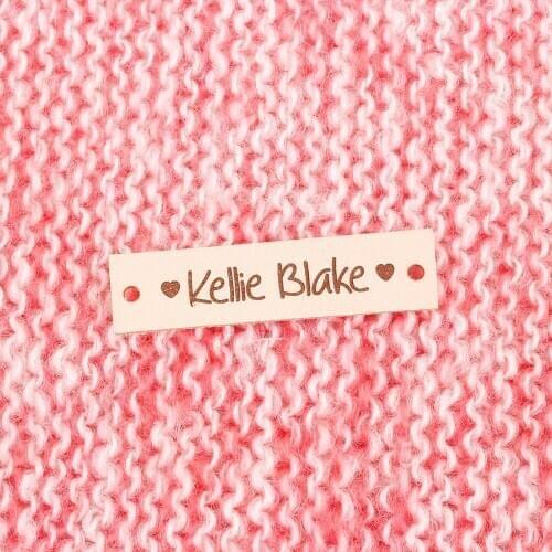 Garment Label, Personalized Tags, Leather Tags, knit labels, Custom Name, Handmade, Name Tags, Custom Labels (PB1603)