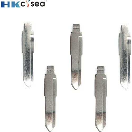 HKCYSEA KD#70 Metal Blank Uncut Flip KD Remote Key Blade Type #70 for Lioncel Car Key Blade Replacement