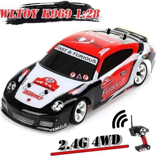 Wltoys K969 1/28 2.4G 4WD High Quality Brushed RC Car Drift Control Remote Car Child Boys Toy Birthday Gifts For Kids New Year