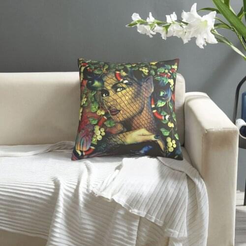 Medusa,The Snake The Woman pillowcase printed cushion cover sofa waist pillow pillow cover