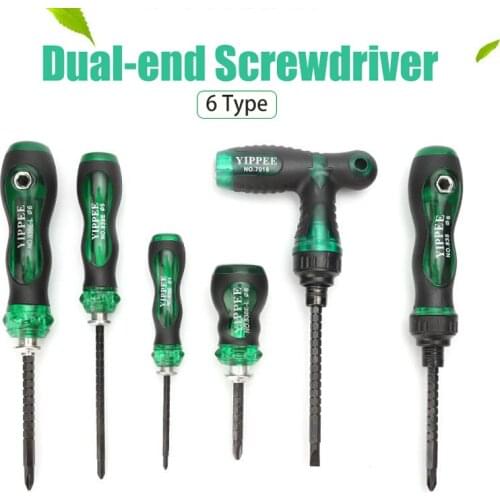 Mini Screwdriver Phillips Slotted Screwdriver Bits wWth Magnetic Electric Screwdriver