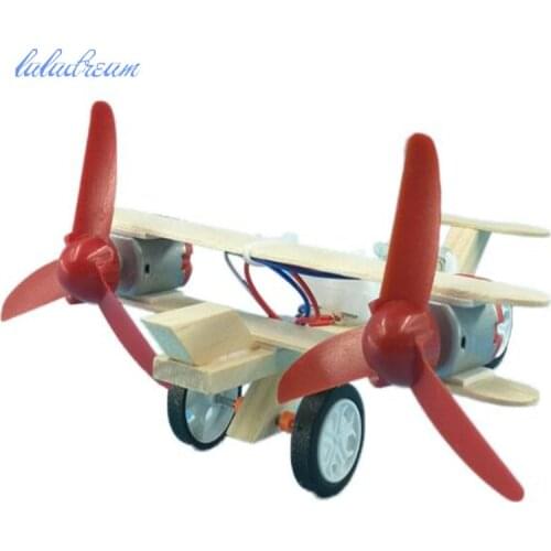 Electric Taxiing Aircraft Model Accessories DIY Science and Technology Small Inventions Scientific Experiments Science Toys