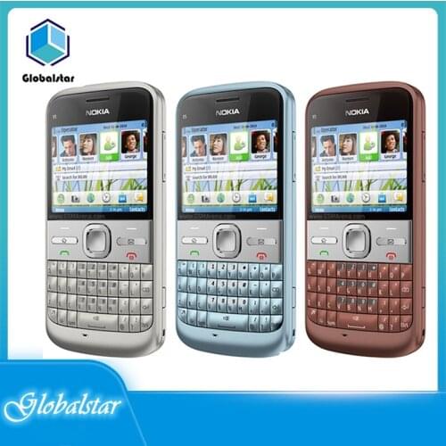 Nokia E5 Refurbished Original Unlocked Nokia E5 5MP Camera 3G network Russian keyboard Russian languge cell phones