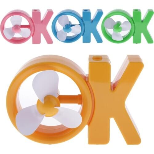 Rechargeable Mini Fan Tabletop Decor Creative Summer Cooler Fans Quiet