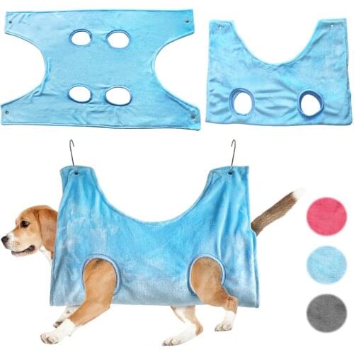 Pet Dog Hammock Helper Dog Cat Grooming And Nail Trimming Pet Grooming Hammock Restraint Dogs Bathing Bag Trimming Nail 3colors