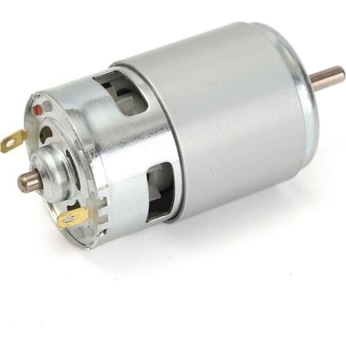 12V-36V 775 Motor 3500-9000RPM Ball Bearing Large Torque High Power Low Noise DC Motor Accessories Electrical Supply