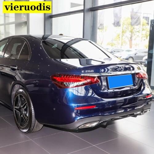 For Mercedes Benz W213 Spoiler 2021 NEW E-class E200 E300 E320 E63 Spoiler High Quality ABS Car Rear Wing Spoiler
