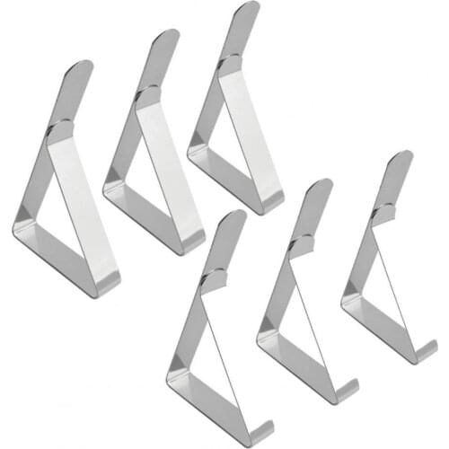 Tablecloth Clamp Bag Durable Table Clamps Anti-deform Stainless Steel Smooth Easy Use Rustproof Tablecloth Anti-deform Clip