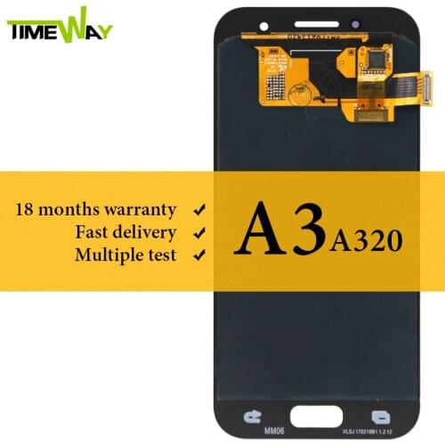 LCD Display For Samsung A3 2017 A320 LCD With Touch Screen Digitizer Assembly Replacement For Screen AMOLED