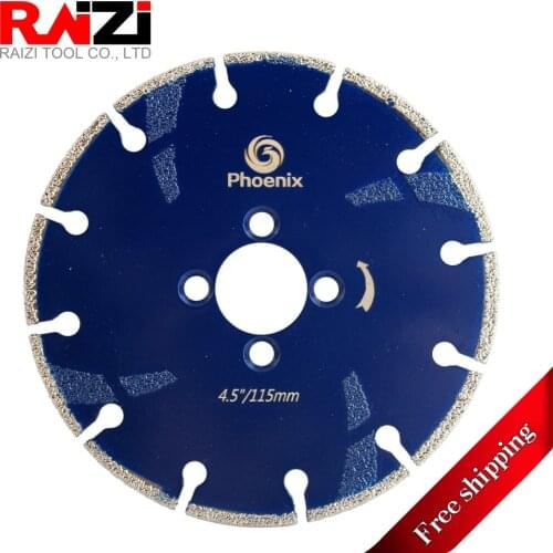 Raizi 1 Pc 4.5-7 inch Electroplated Saw Blades Diamond Cutting Disc For Marble With Side Protection (Free Shipping)