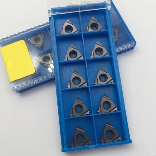 10pcs 16ER 0.5~3.5ISO SMX30 SMX35 Carbide Insert For Threading Turning Tool Boring BAR blade