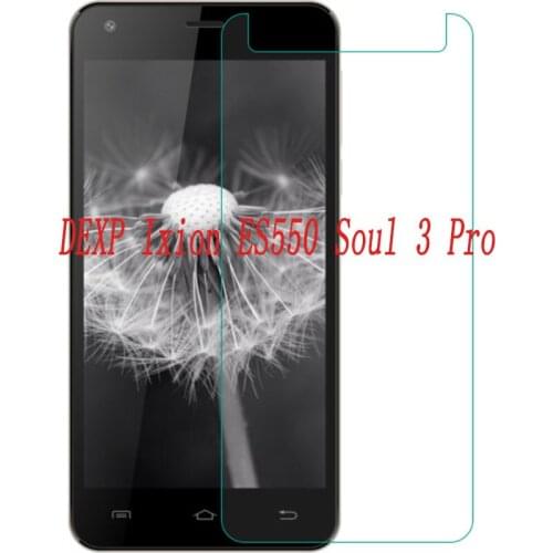2PCS Smartphone Tempered Glass Explosion-proof Protective Film Screen Protector mobile phone for DEXP Ixion ES550 Soul 3 Pro