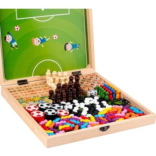 8-in-1 Foosball Winner Games Table Toys Hockey Game Catapult Chess Parent-child Interactive Toy Ast Sling Puck Board Game Toys