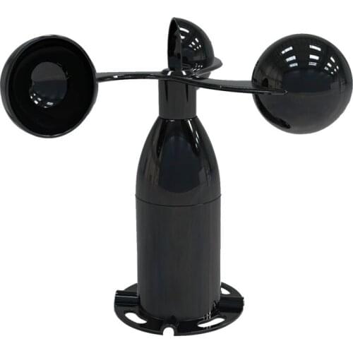 Wind speed sensor transmitter Three cups type Special wind scale for high precision weather Aluminum alloy polycarbon