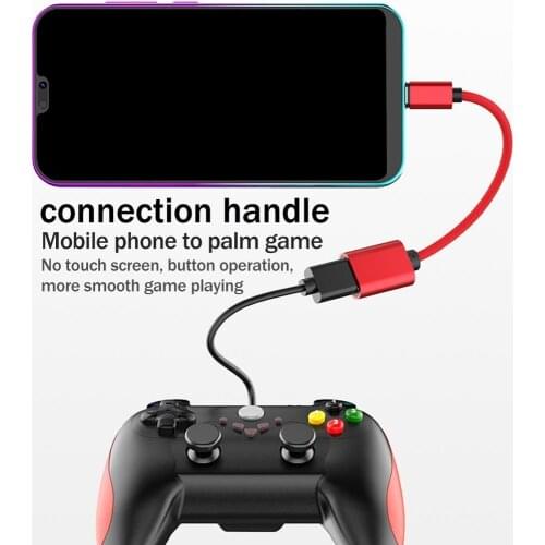 Glossy Type-C OTG Line Converter Universal Type-C Interface Card Phone / U Mouse Keyboard For Connect Computer Disk Reade M D2D2