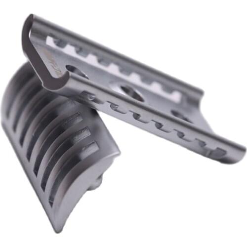 Yaqi Matte Chrome Color KNIGHT-HELMET Safety Razor Head for Shaving Razors