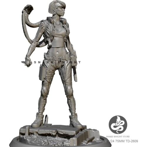 H120mm 1/24 Reisn model kits figure DIY figure self-assembled TD-2609