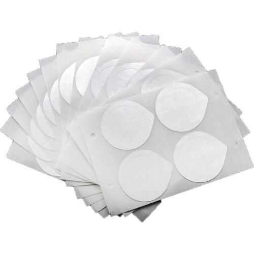 Coffee 100Pcs Adhesive Aluminum Lids Seals for Filling Empty Disposable Refillable Reusable Pod Capsule Sealing Tool 25 Sheet