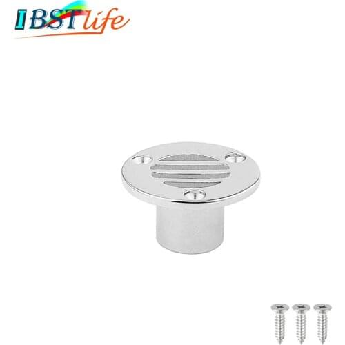 Compact Boat Floor Deck Drain Marine Grade Stainless Steel 316 for boat yacht deck drainage Hardware Replacement Accessories