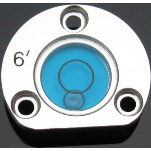 HACCURY 28.5*8mm Metal Level Bubble Total Station blisters Bubble Spirit Level for Leica
