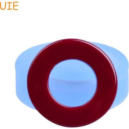 BYL022U 29.6mm Round Shape Cabochon Silicone Earring Necklace Pendant Mold for Resin Jewelry Making DIY Crafts Cake Decoration