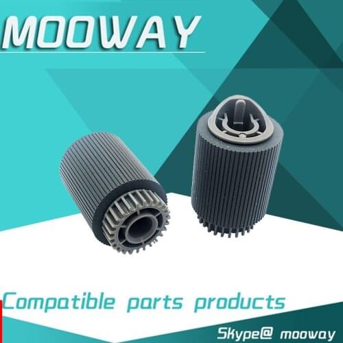 MOOWAY compatible pickup roller for HP 9000 9040 9050 hand feeding pickup roller hand wheel and feed paper pickup roller